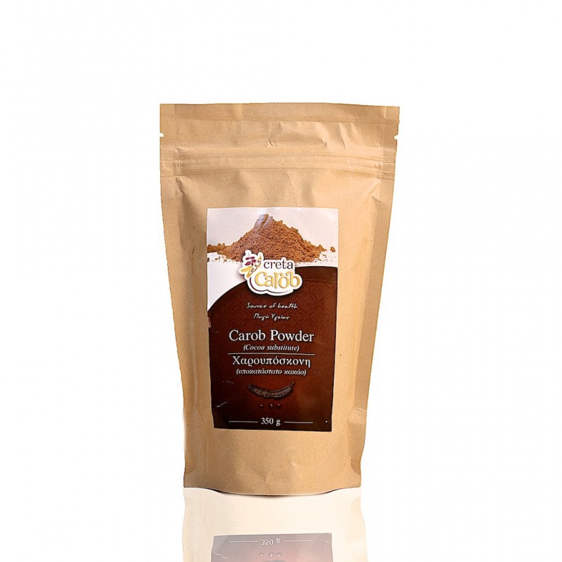 Carob Powder Cocoa Substitute 350g Delights of Crete