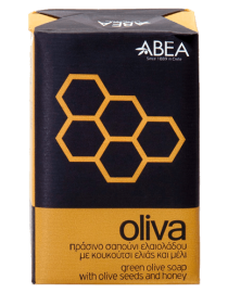 OLIVA Sapun verde de masline cu seminte de masline si miere (scrub)